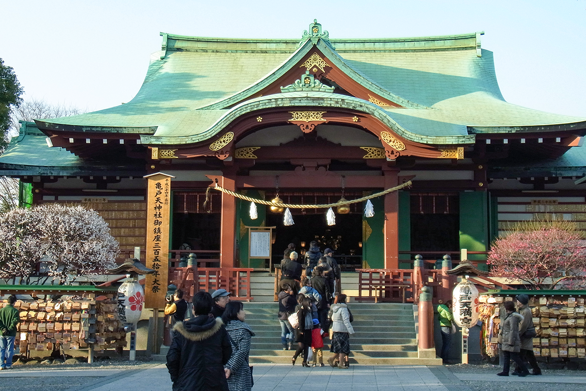 亀戸天神社